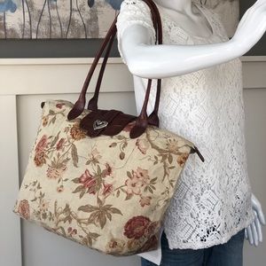 Brighton Floral Foldable Tote